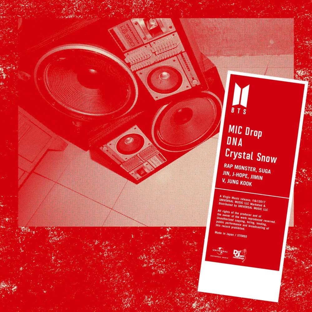 Pochette : MIC Drop / DNA / Crystal Snow (Japanese single)